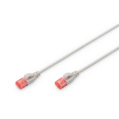 Digitus CAT6 U-UTP Patch Cable 1m Grey