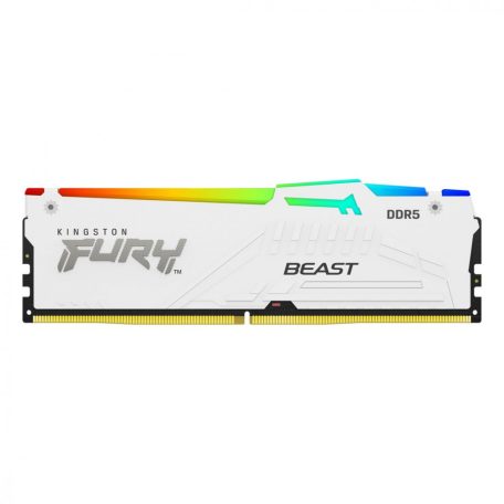 Kingston 16GB DDR5 5200MHz Fury Beast RGB White