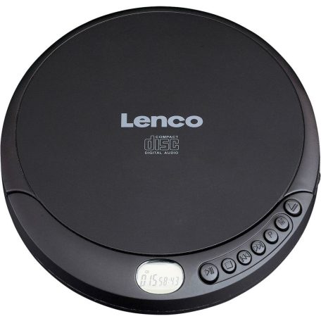 Lenco CD-010 Portable CD player with charging function Black