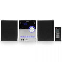   Lenco MC-150 Stereo with DAB+ FM CD Bluetooth & USB player Black