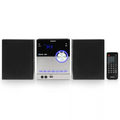 Lenco MC-150 Stereo with DAB+ FM CD Bluetooth & USB player Black