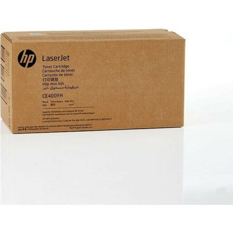 HP CE400YH Black toner