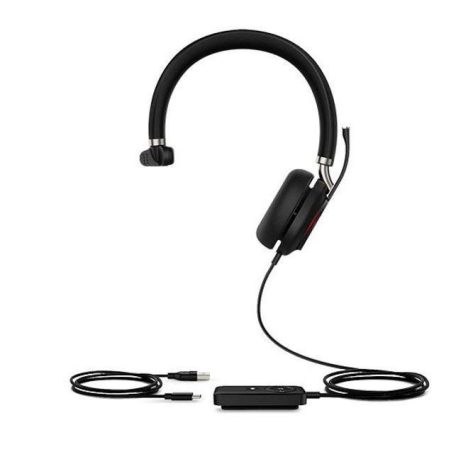 Yealink UH38 Mono UC USB-C USB-A Wireless Bluetooth Headset Black