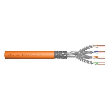 Digitus CAT7 S-FTP Installation cable 250m Orange