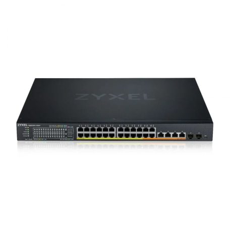 ZyXEL XMG1930-30HP 24-Port 2.5G Multi-Gig PoE++/PoE+ Lite-L3 Smart Managed Switch 700W with 6-port 10G Uplink (4 Copper/2 SFP+)