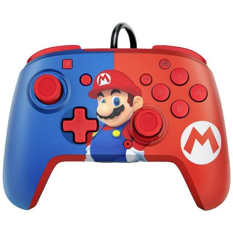 PDP Nintendo Switch Mario Rematch USB Gamepad Red/Blue