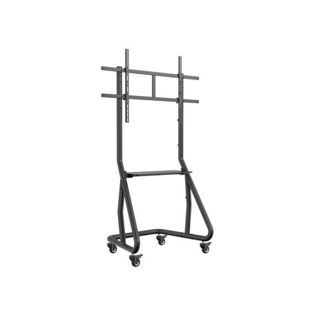 EQuip 60"-105" Heavy-Duty TV Cart Black