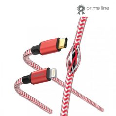 Hama REFLECTIVE Lightning/Type-C 1,5m Red