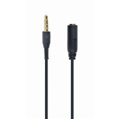   Gembird CCA-419 3.5 MM 4-PIN audio cross-over adapter cable 0,18m Black