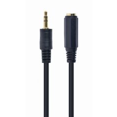   Gembird CCA-421S-5M audio cable JACK 3.5mm M/JACK 3.5mm F 5m Black