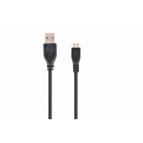 Gembird CCP-MUSB2-AMBM- micro USB cable 2.0 AM-MBM5P 1m Black