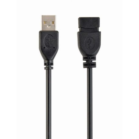 Gembird CCP-USB2-AMAF-6 USB 2.0 A- A-socket 6ft cable 1,8m Black