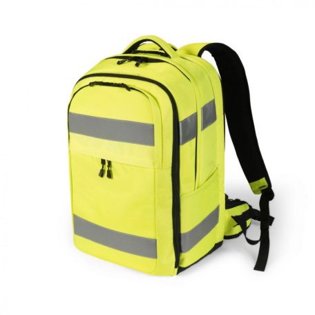 Dicota Backpack Hi-Vis 32/38 litres Yellow