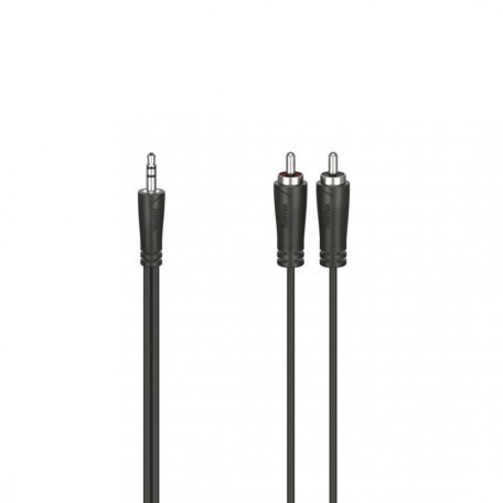 Hama FIC 3,5MM Jack 2RCA öszzekötőkábel 1,5m Black