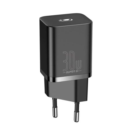 Baseus Super Si USB-C 30W Quick Charger Black