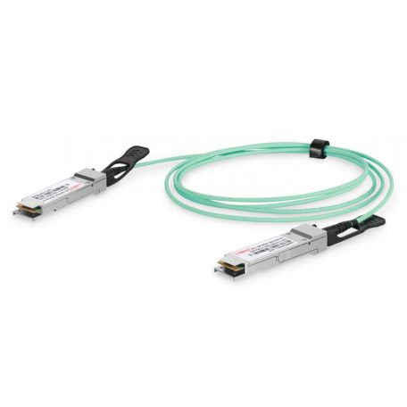 Digitus 100G QSFP28 Active Optical Cable 10m Green