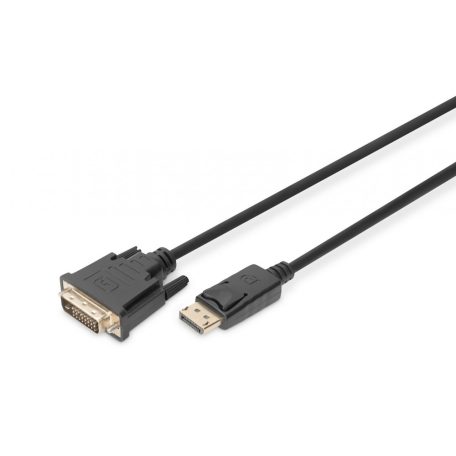 Digitus DisplayPort Adapter Cable DP to DVI-D 3m Black