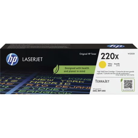 HP 220X Yellow toner