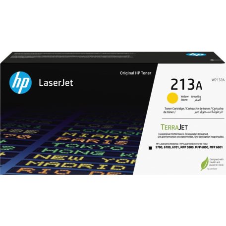 HP 213A Yellow toner