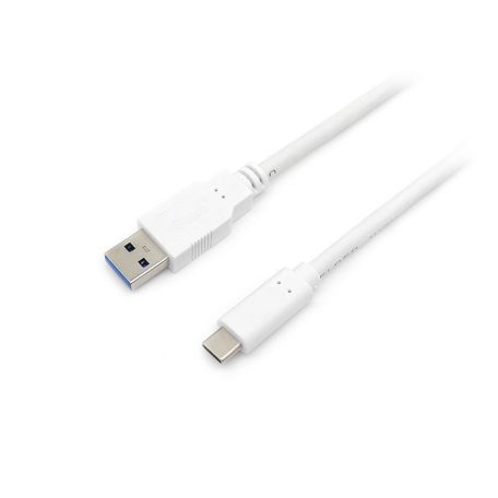 EQuip USB-C 3.2 Gen1 to USB-A cable 2m White