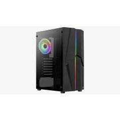 Aerocool Mecha ARGB Tempered Glass Black