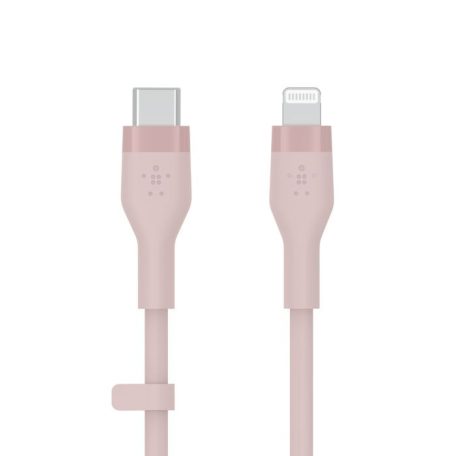 Belkin BoostCharge Flex USB-C Cable with Lightning Connector 1m Pink