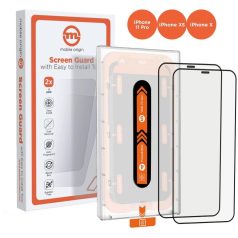   Mobile Origin Screen Guard iPhone 11 Pro/XS/X with easy applicator 2 pack