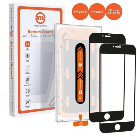 Mobile Origin Screen Guard iPhone 8/7/SE 2022/SE 2020 with easy applicator 2 pack