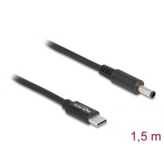   DeLock Laptop Charging Cable USB Type-C™ male to Dell 4,5 x 3,0mm 1,5m Black