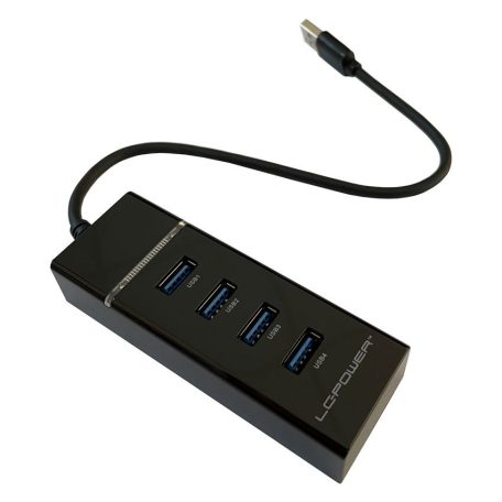 LC Power LC-HUB-U3-4 USB hub Black