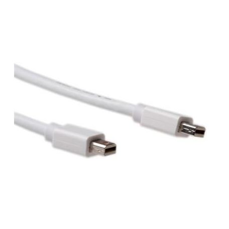 ACT AK3959 Mini DisplayPort cable Male-Male 1m White