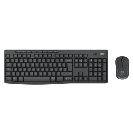 Logitech MK370 Wireless billentyűzet + optikai egér Black UK