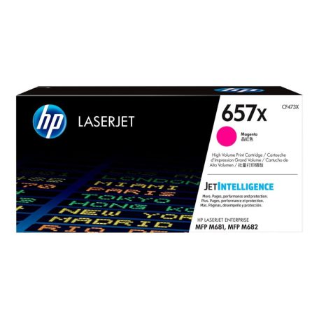 HP 657X Magenta toner