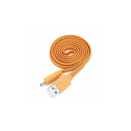 Platinet Omega Braided Micro USB to USB cable 1m Orange