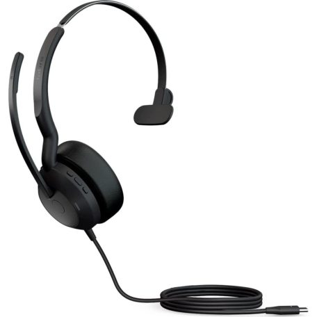 Jabra Evolve2 50 USB-A MS Mono Bluetooth Headset Black