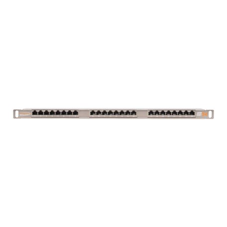 NIKOMAX 24-port Patch Panel 0,5U Grey