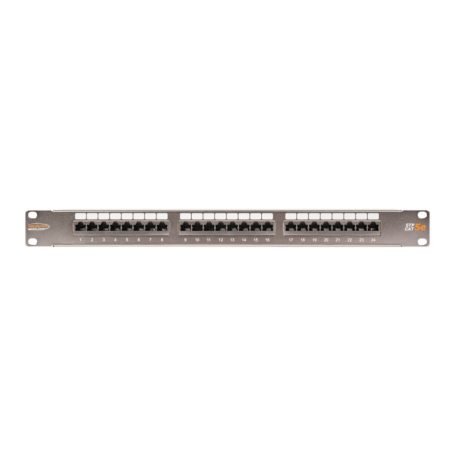 NIKOMAX 24-port Patch Panel 1U Grey