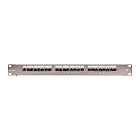 NIKOMAX 24-port Patch Panel 1U Grey