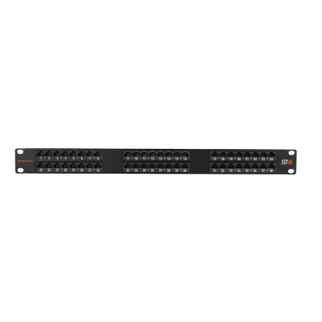 NIKOMAX 48-port Patch Panel 1U Black