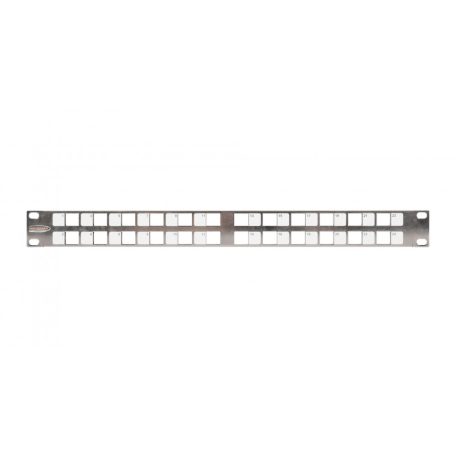 NIKOMAX 24-port Patch Panel 1U Grey