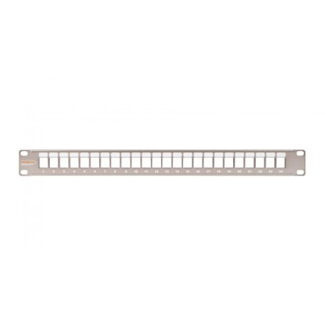 NIKOMAX 24-port Patch Panel 1U Grey