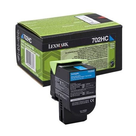 Lexmark 702H Cyan toner