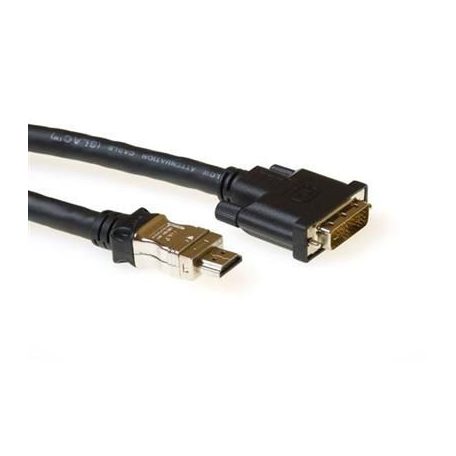 ACT HDMI A male to DVI-D male cable 10m Black