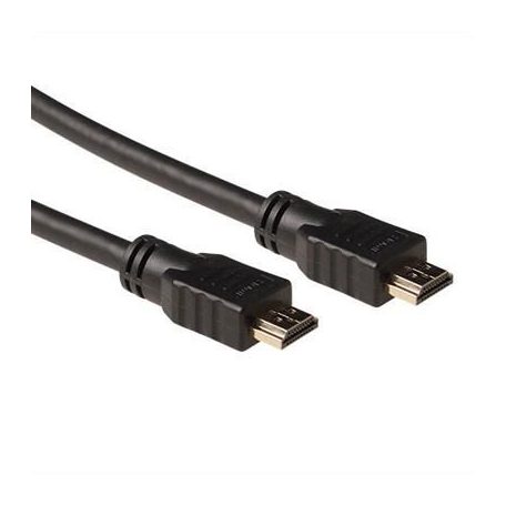 ACT HDMI High Speed v2.0 HDMI-A male - HDMI-A male cable 0,5m Black