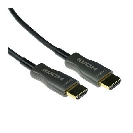 ACT HDMI Premium Active Optical v2.0 HDMI-A male - HDMI-A male cable 15m Black