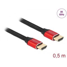 DeLock Ultra High Speed HDMI 8K 60Hz 0,5m Red