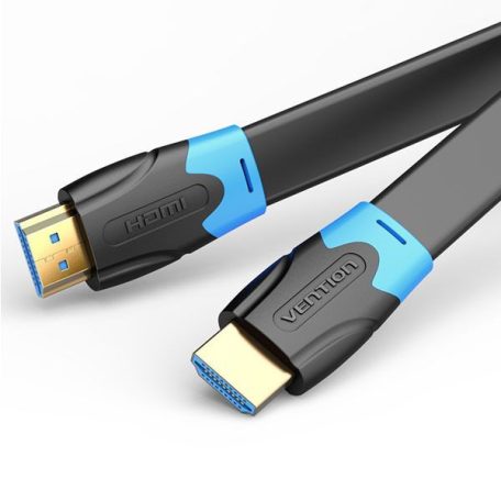 Vention Flat HDMI A male - HDMI A male cable 1m Black