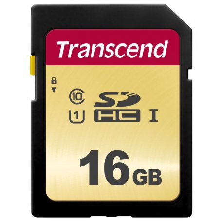 Transcend 16GB SDXC SDC500S Class 10 U1 V30