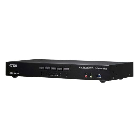 ATEN CS1844 4-Port USB 3.0 4K HDMI Dual Display KVMP Switch