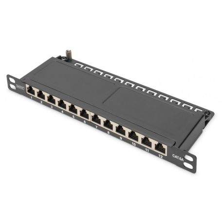 Digitus 12-port Patch Panel 2U Black